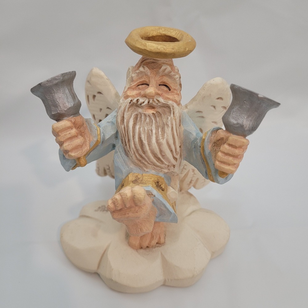 David‎ Frykman The Oldest Angel Figurine 1995 Bell Choir DF 3108 Whimsical Decor